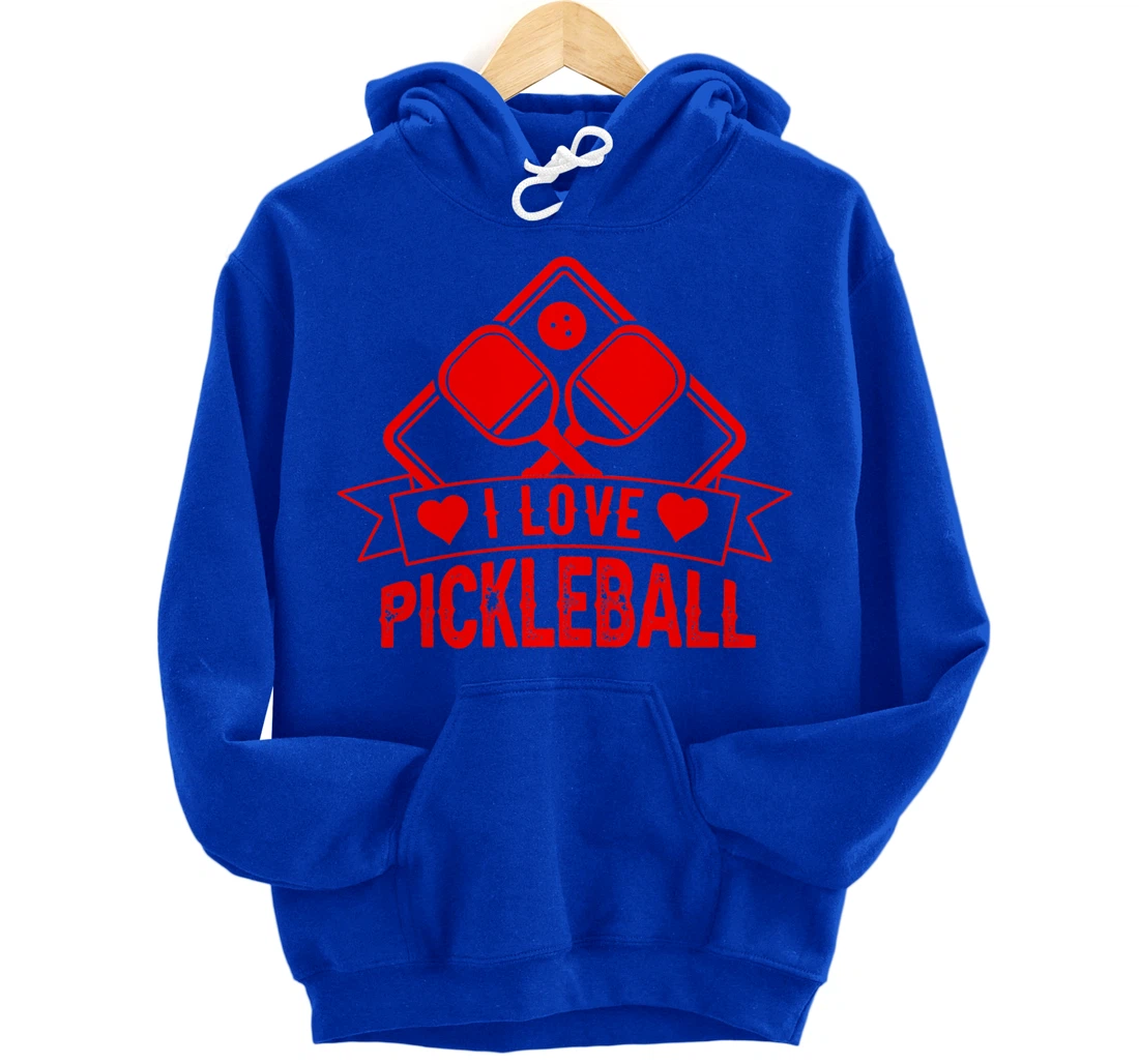 Funny Pickleball Sport Lover Paddleball Dinking Player Pullover Hoodie