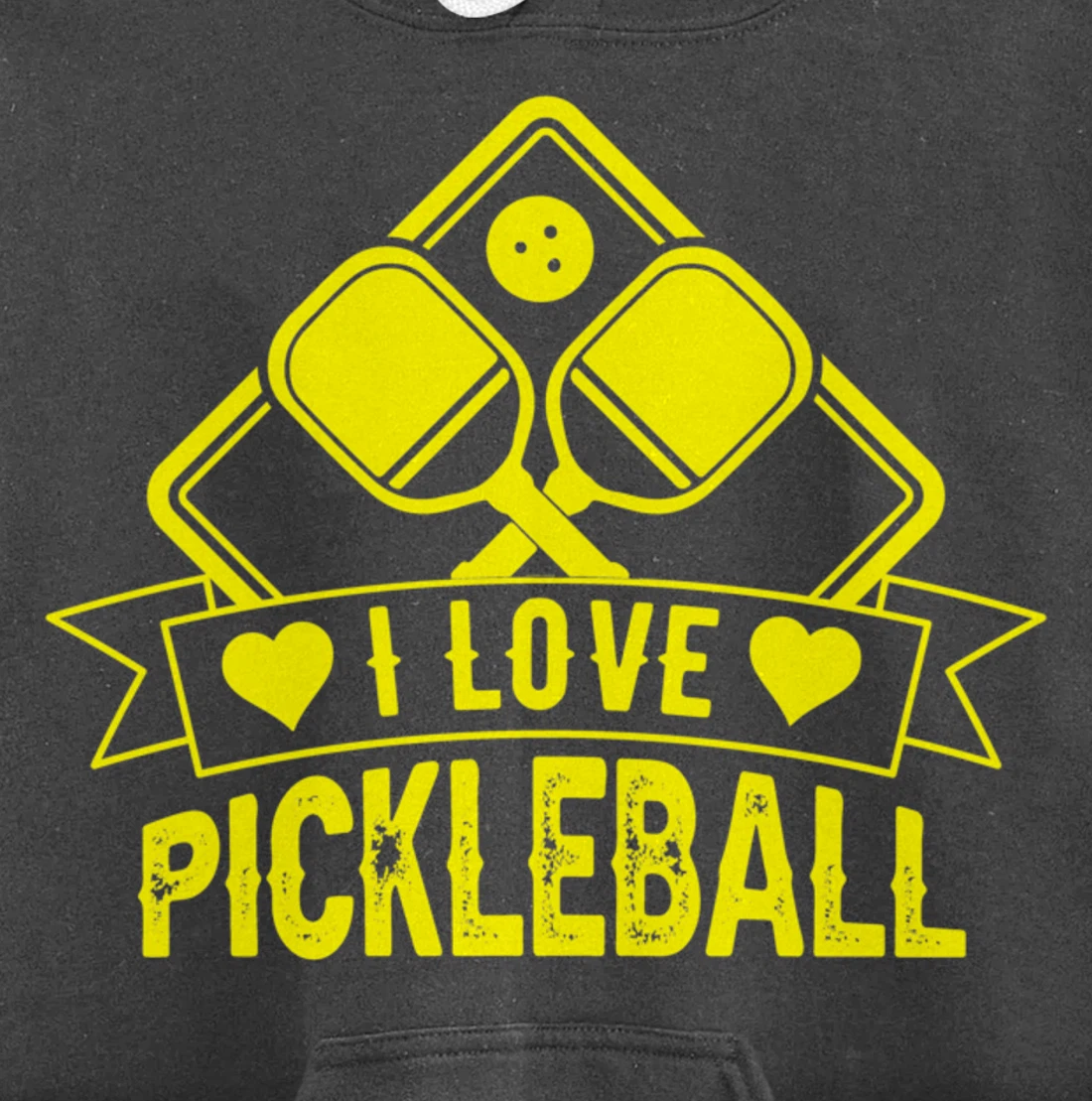 Funny Pickleball Sport Lover Paddleball Dinking Player Pullover Hoodie