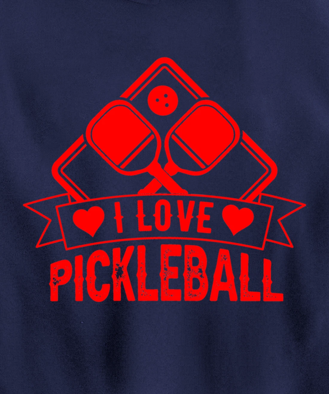 Funny Pickleball Sport Lover Paddleball Dinking Player Pullover Hoodie