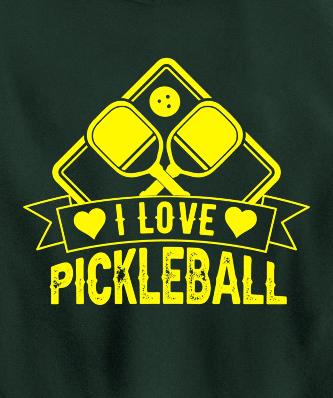 Funny Pickleball Sport Lover Paddleball Dinking Player Pullover Hoodie