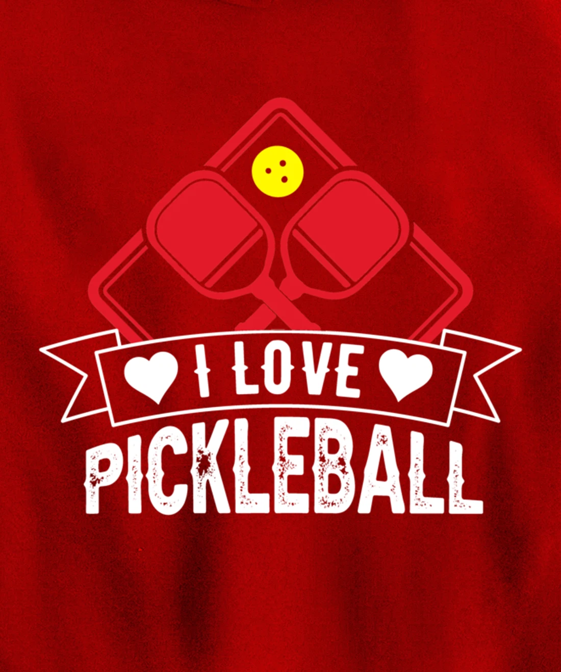 Funny Pickleball Sport Lover Paddleball Dinking Player Pullover Hoodie
