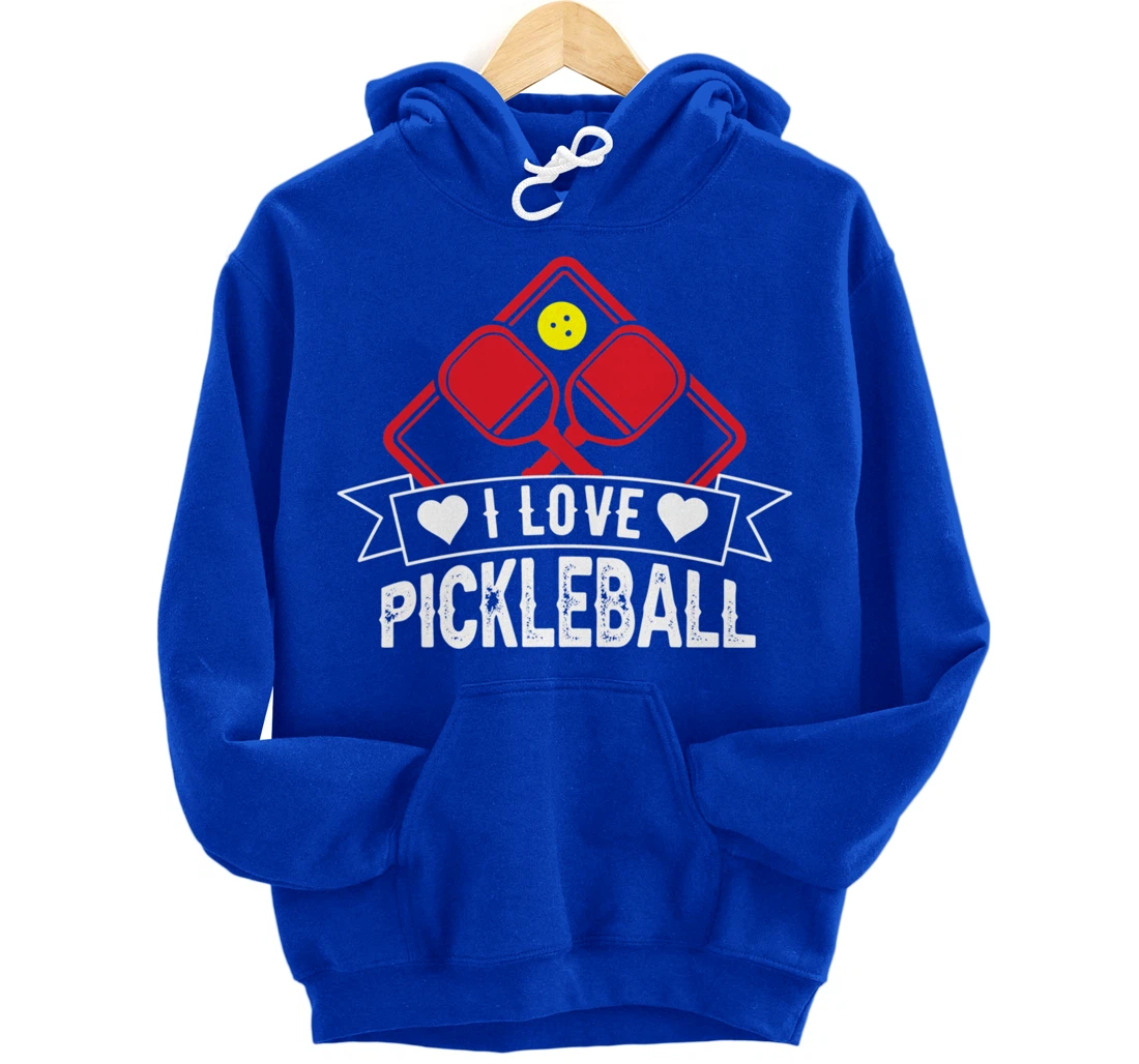 Funny Pickleball Sport Lover Paddleball Dinking Player Pullover Hoodie