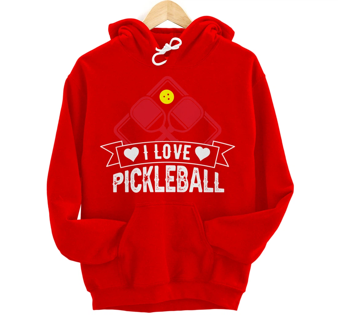 Funny Pickleball Sport Lover Paddleball Dinking Player Pullover Hoodie