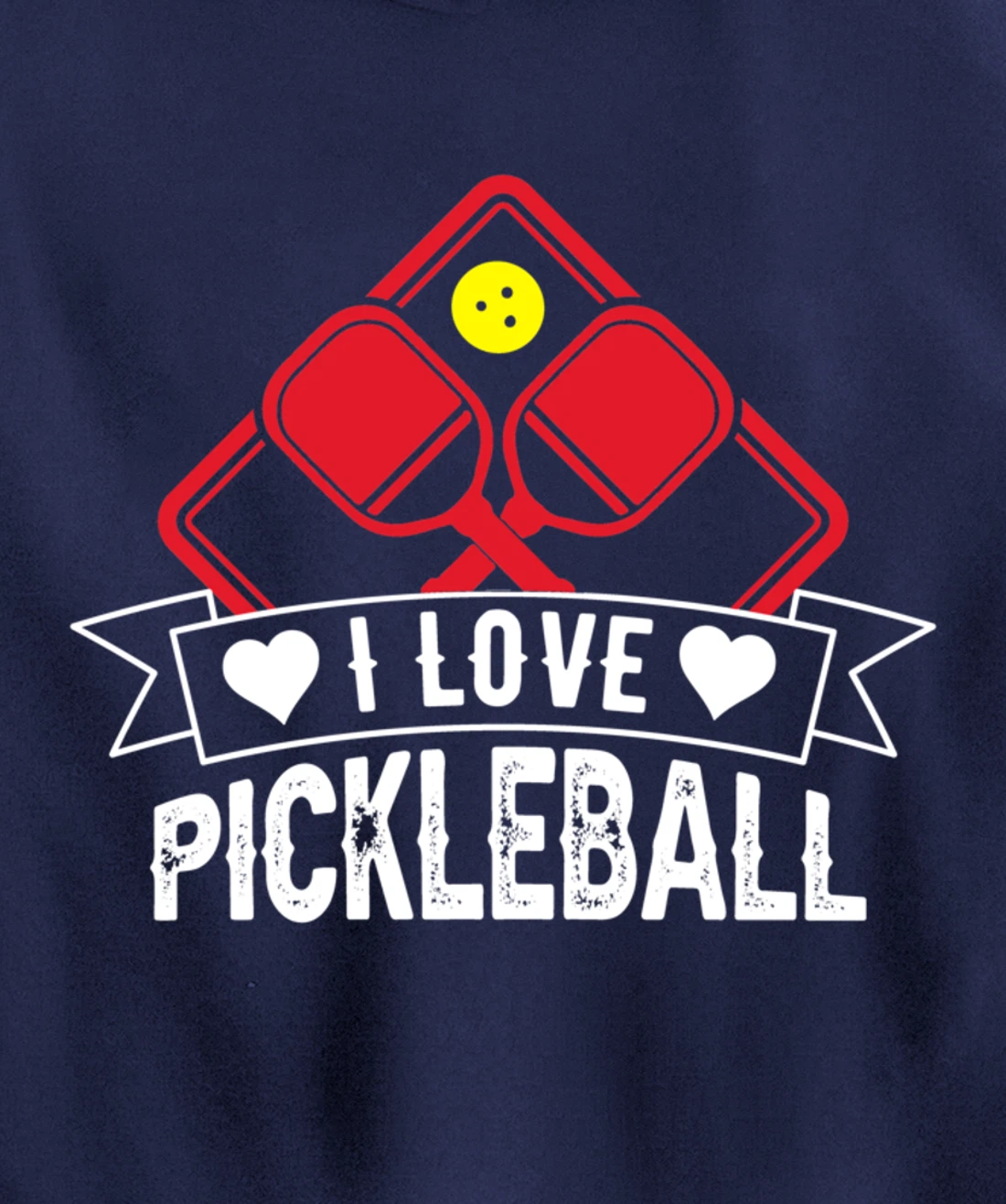 Funny Pickleball Sport Lover Paddleball Dinking Player Pullover Hoodie