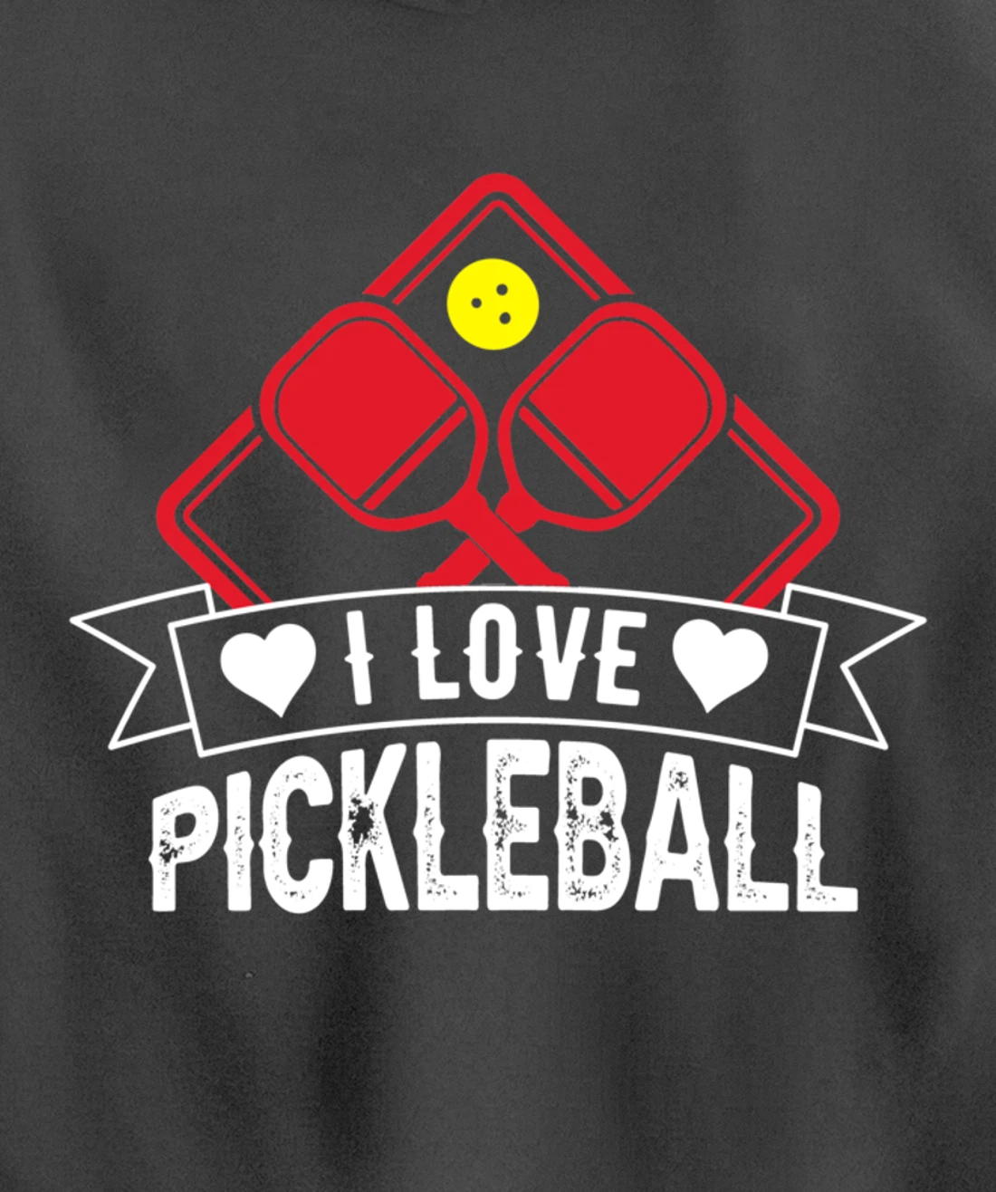 Funny Pickleball Sport Lover Paddleball Dinking Player Pullover Hoodie
