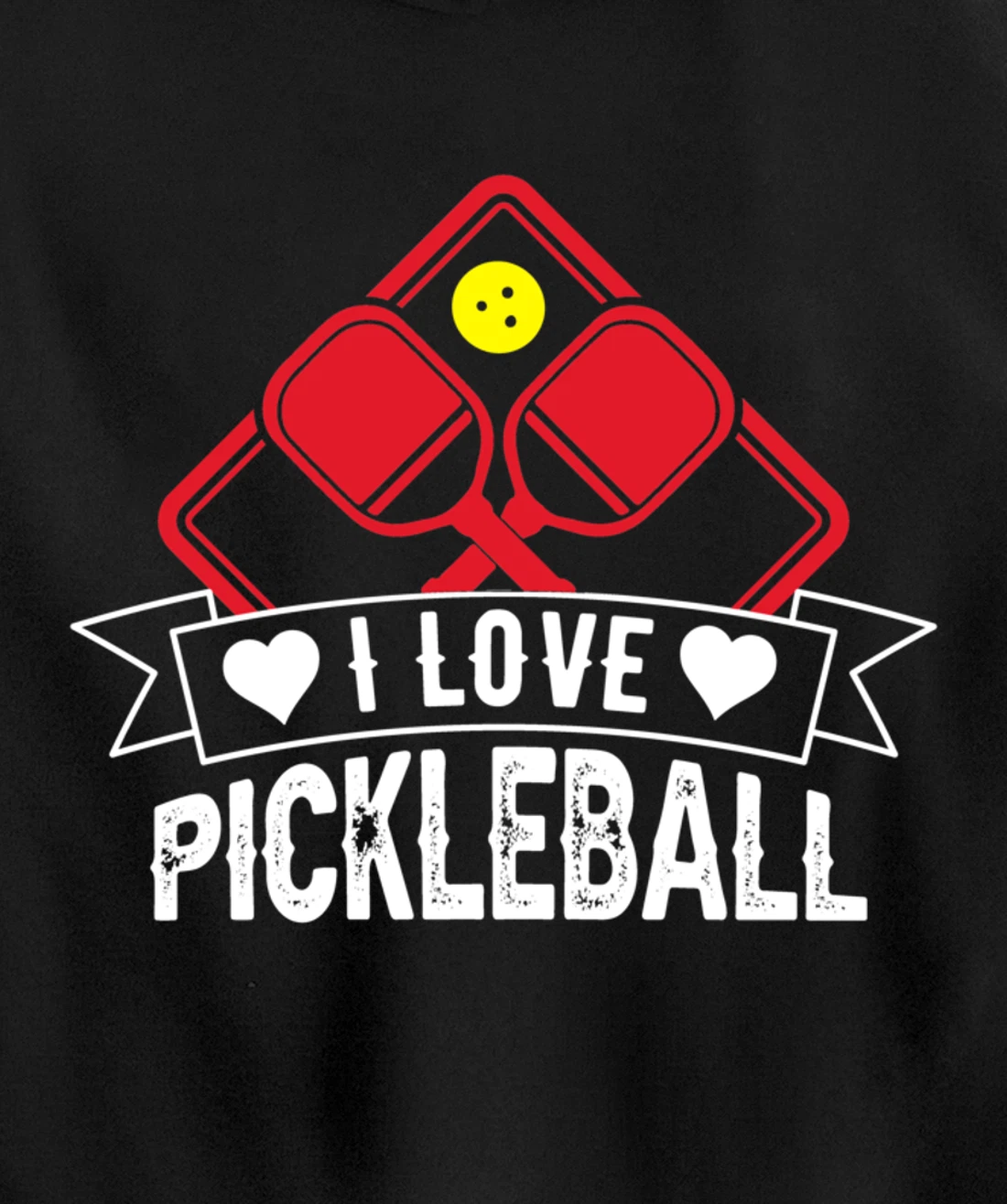 Funny Pickleball Sport Lover Paddleball Dinking Player Pullover Hoodie