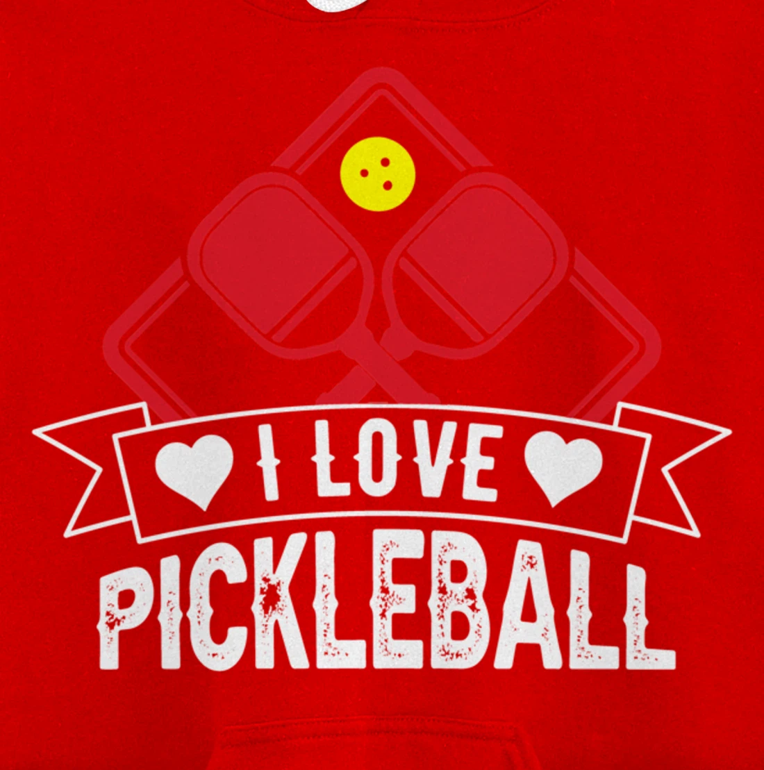 Funny Pickleball Sport Lover Paddleball Dinking Player Pullover Hoodie