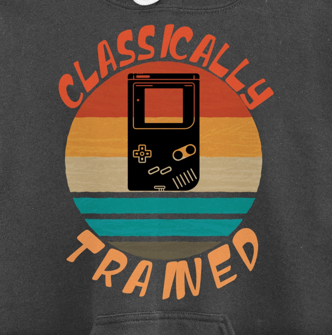 Classically Trained - Retro Vintage Gaming Gamer Pullover Hoodie