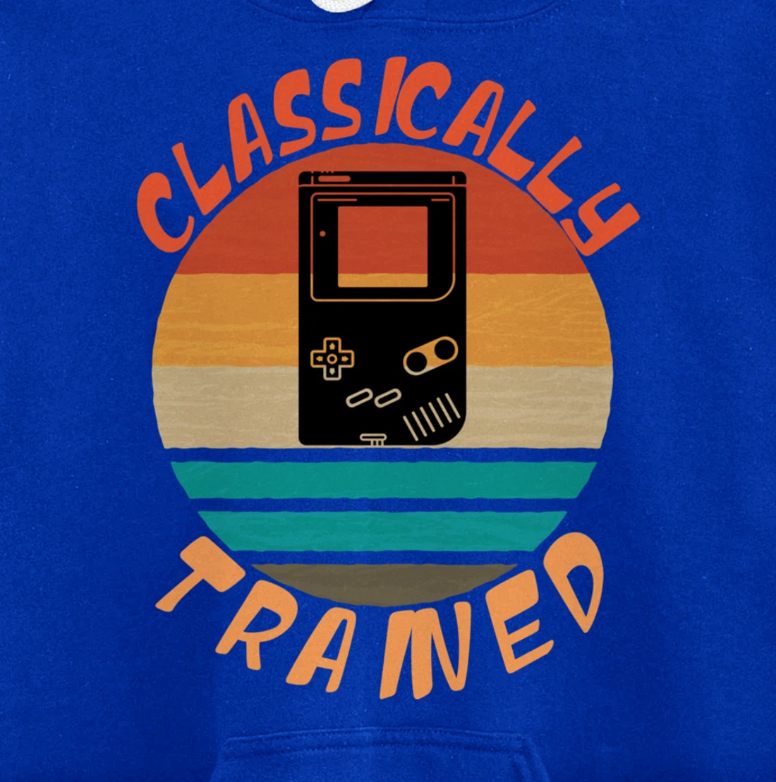 Classically Trained - Retro Vintage Gaming Gamer Pullover Hoodie