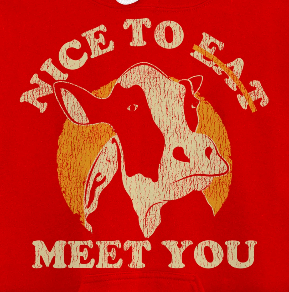 Support Animal Liberation Rights Vegan Activism Cows Graphic Pullover Hoodie