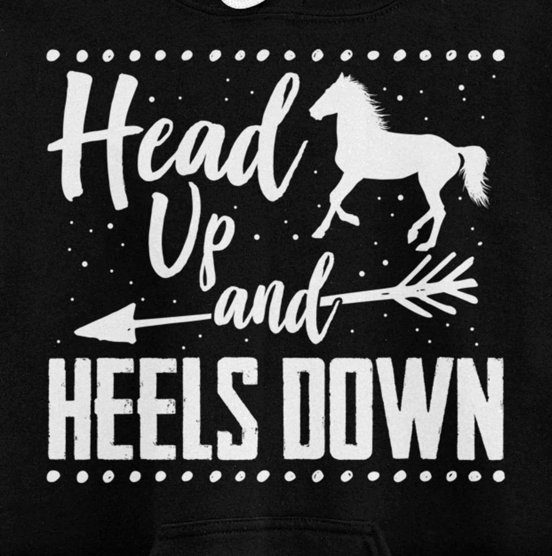 Funny Horse Graphic Women Girls Horseback Riding Horse Lover Pullover Hoodie