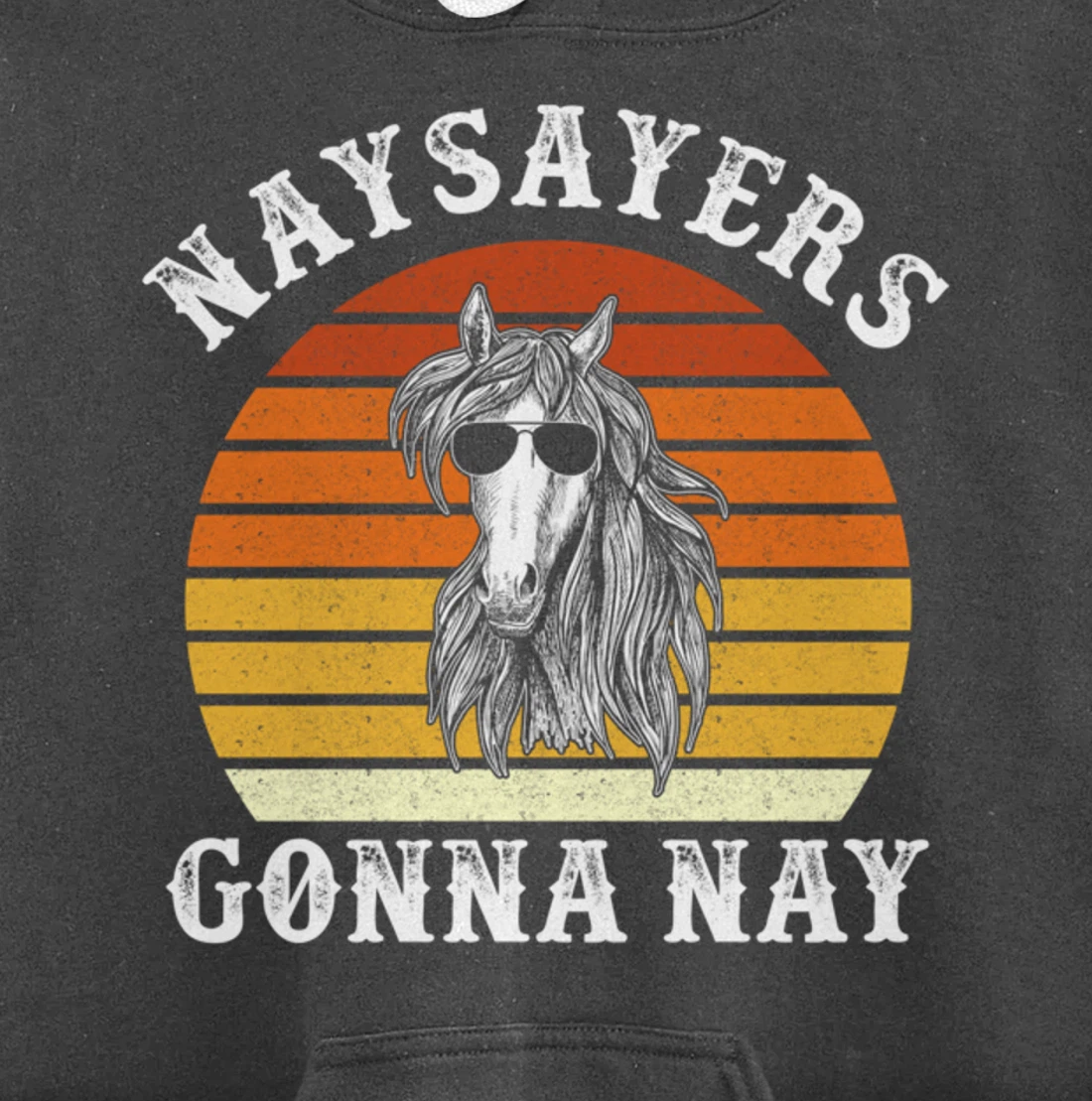 Funny Horse Graphic Women Girls Horseback Riding Horse Lover Pullover Hoodie