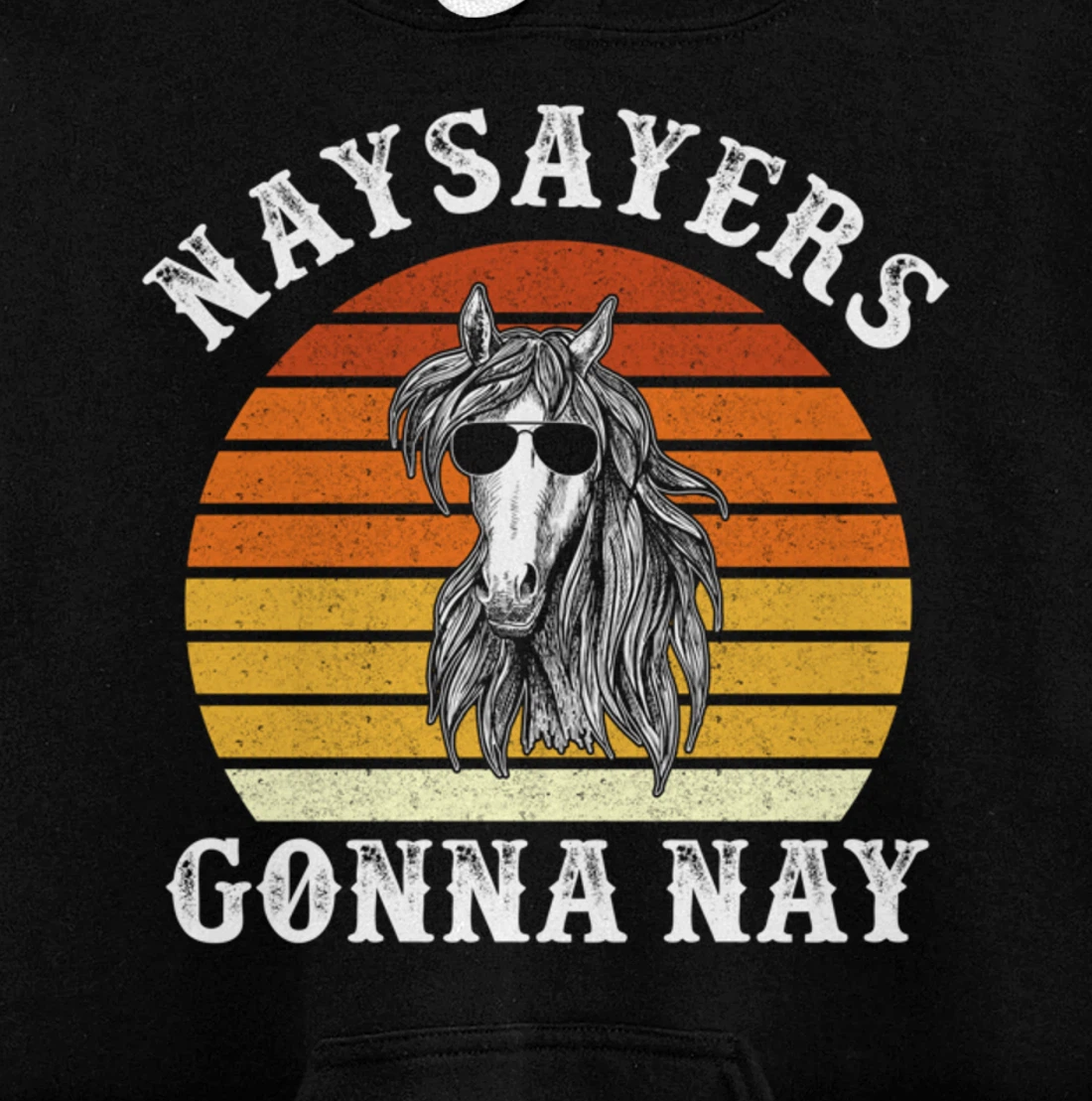 Funny Horse Graphic Women Girls Horseback Riding Horse Lover Pullover Hoodie