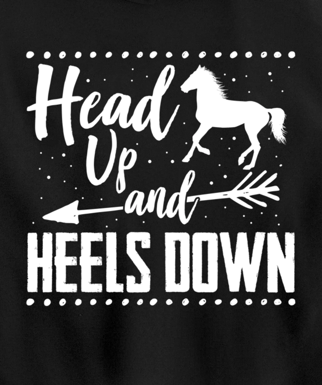 Funny Horse Graphic Women Girls Horseback Riding Horse Lover Pullover Hoodie