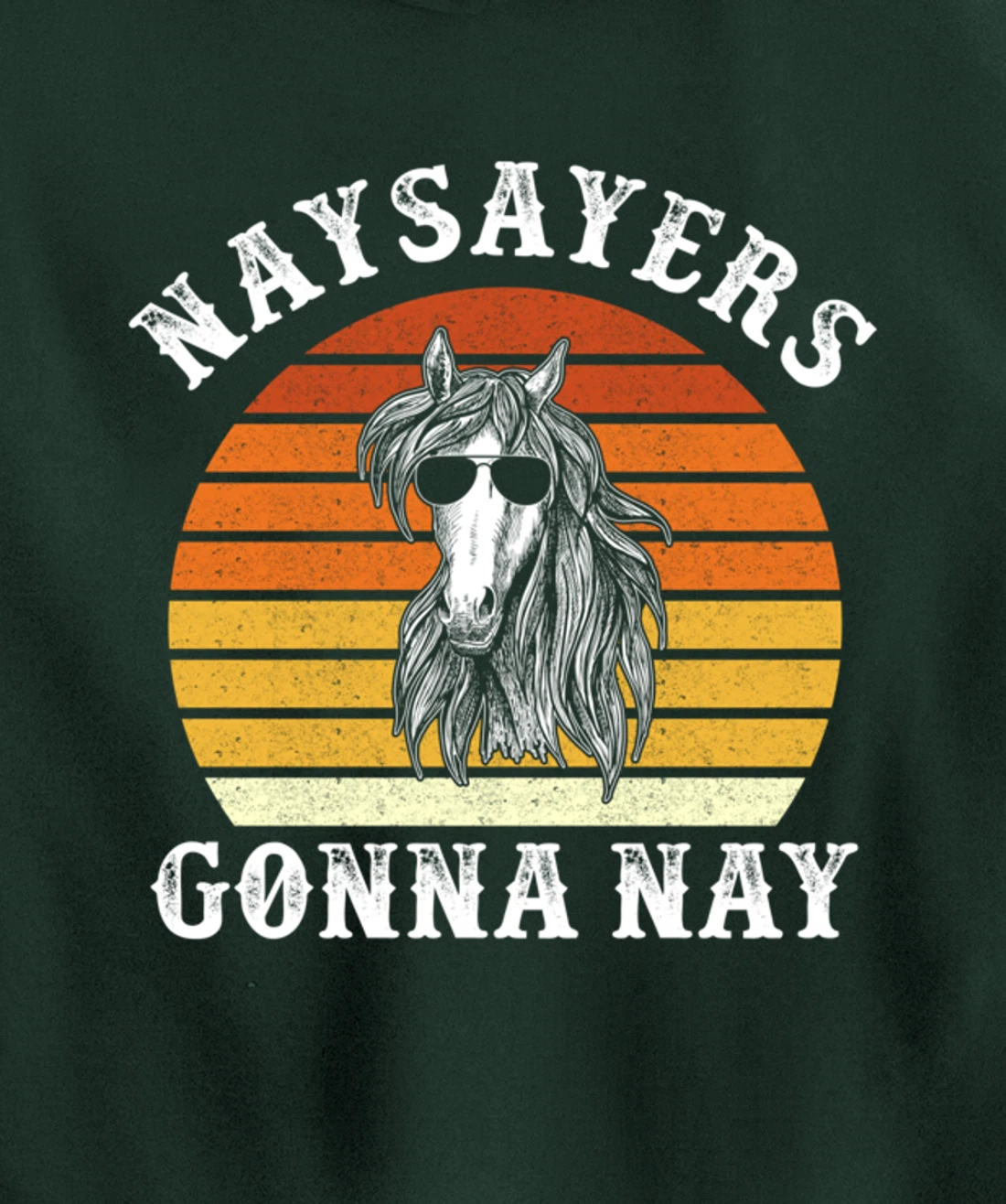 Funny Horse Graphic Women Girls Horseback Riding Horse Lover Pullover Hoodie