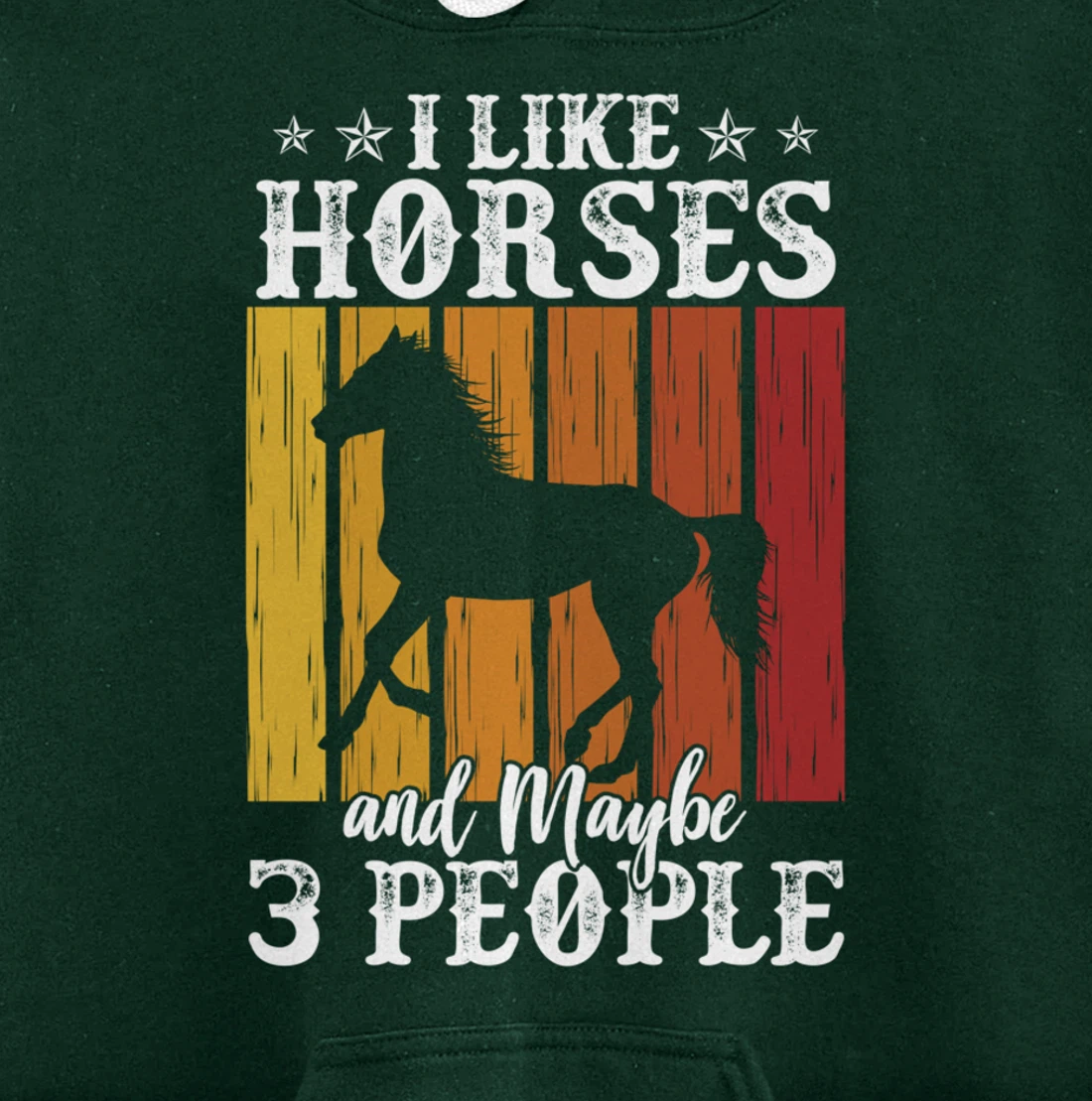 Funny Horse Graphic Women Girls Horseback Riding Horse Lover Pullover Hoodie