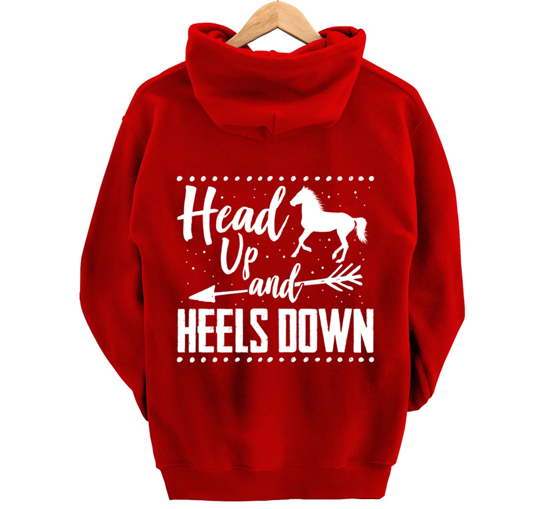 Funny Horse Graphic Women Girls Horseback Riding Horse Lover Pullover Hoodie