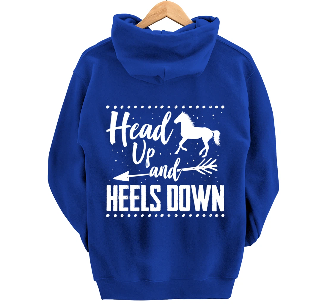 Funny Horse Graphic Women Girls Horseback Riding Horse Lover Pullover Hoodie