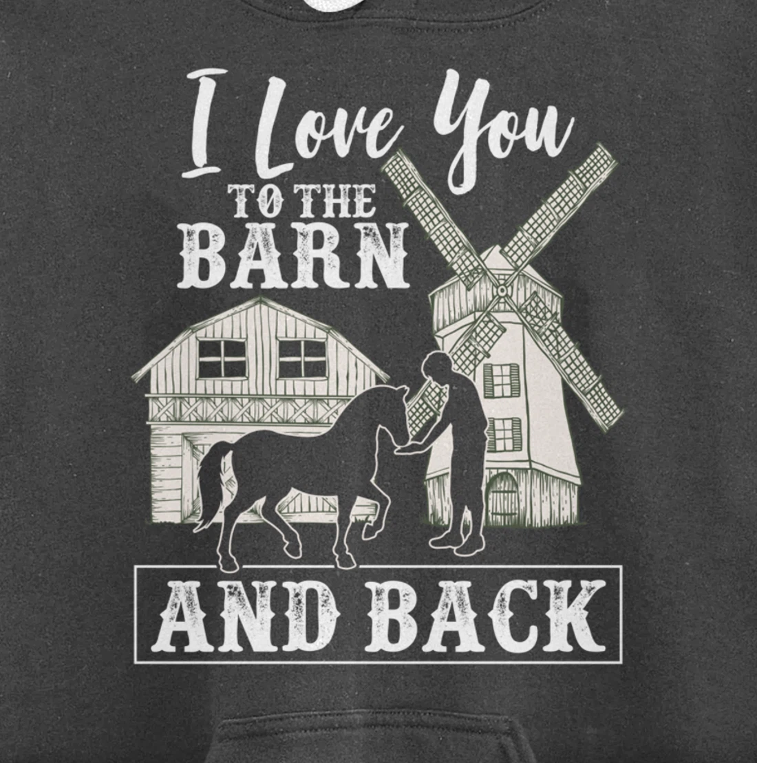 Funny Horse Graphic Women Girls Horseback Riding Horse Lover Pullover Hoodie