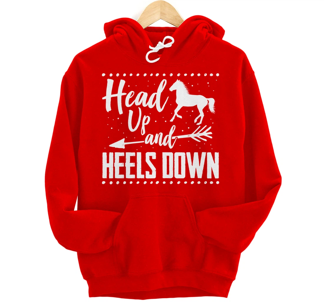 Funny Horse Graphic Women Girls Horseback Riding Horse Lover Pullover Hoodie