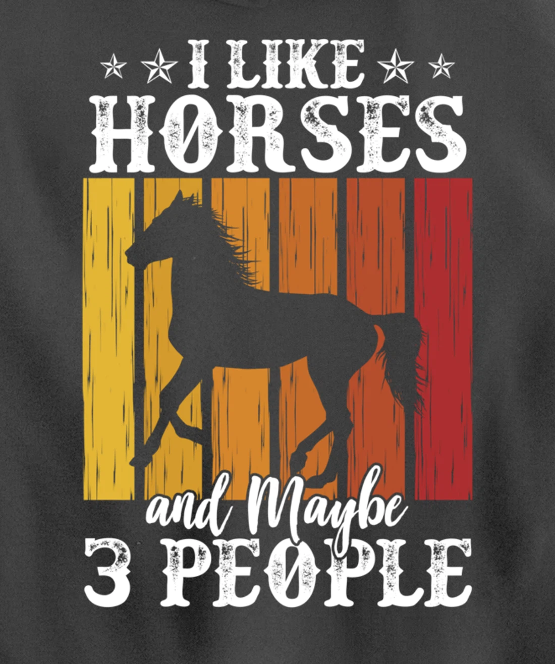 Funny Horse Graphic Women Girls Horseback Riding Horse Lover Pullover Hoodie