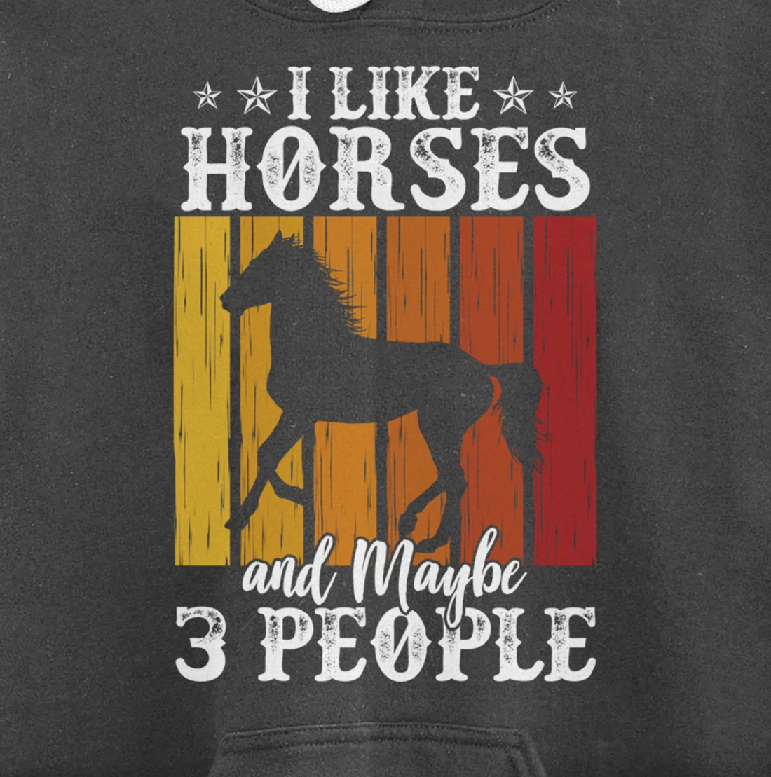 Funny Horse Graphic Women Girls Horseback Riding Horse Lover Pullover Hoodie