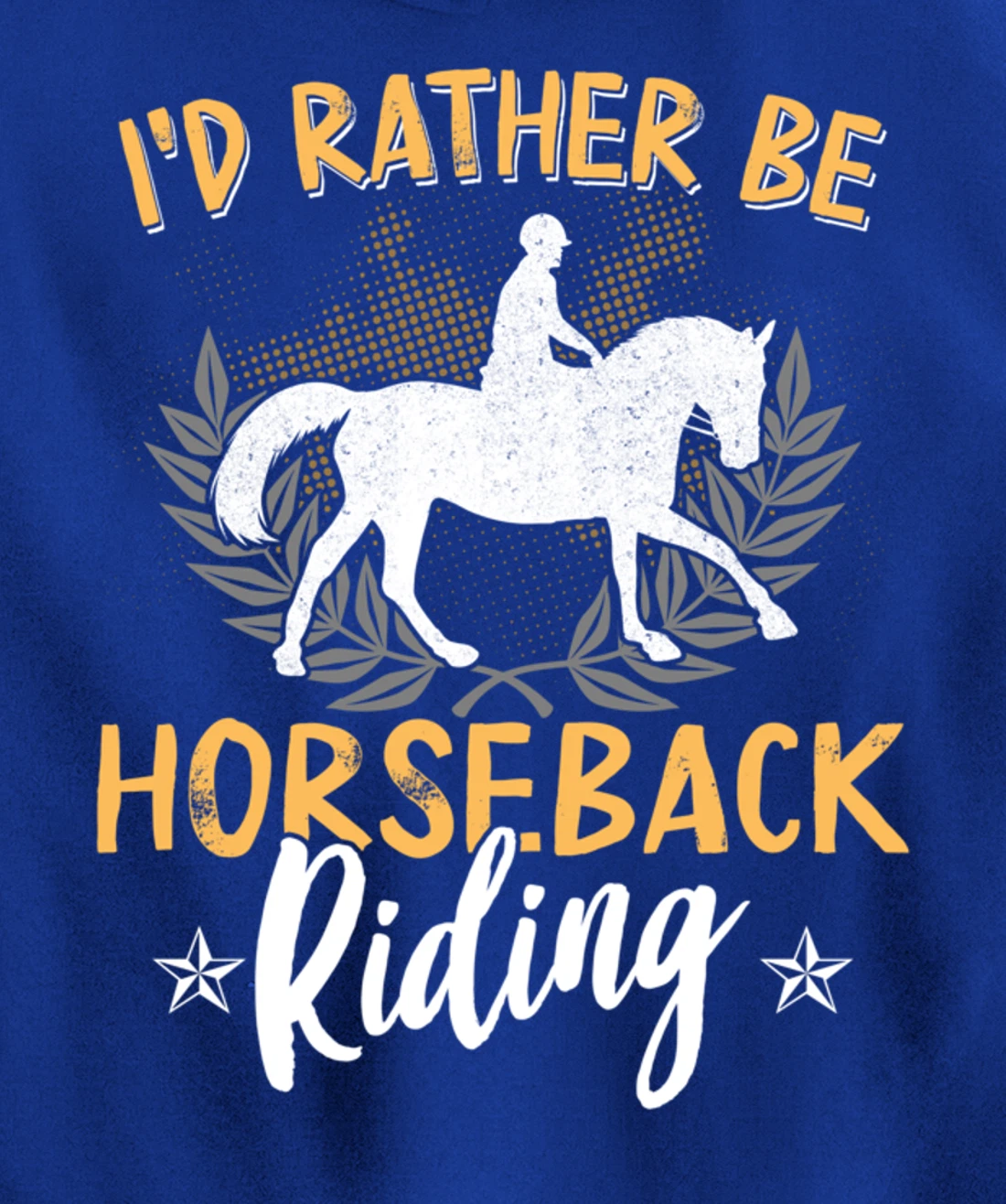 Funny Horse Graphic Women Girls Horseback Riding Horse Lover Pullover Hoodie