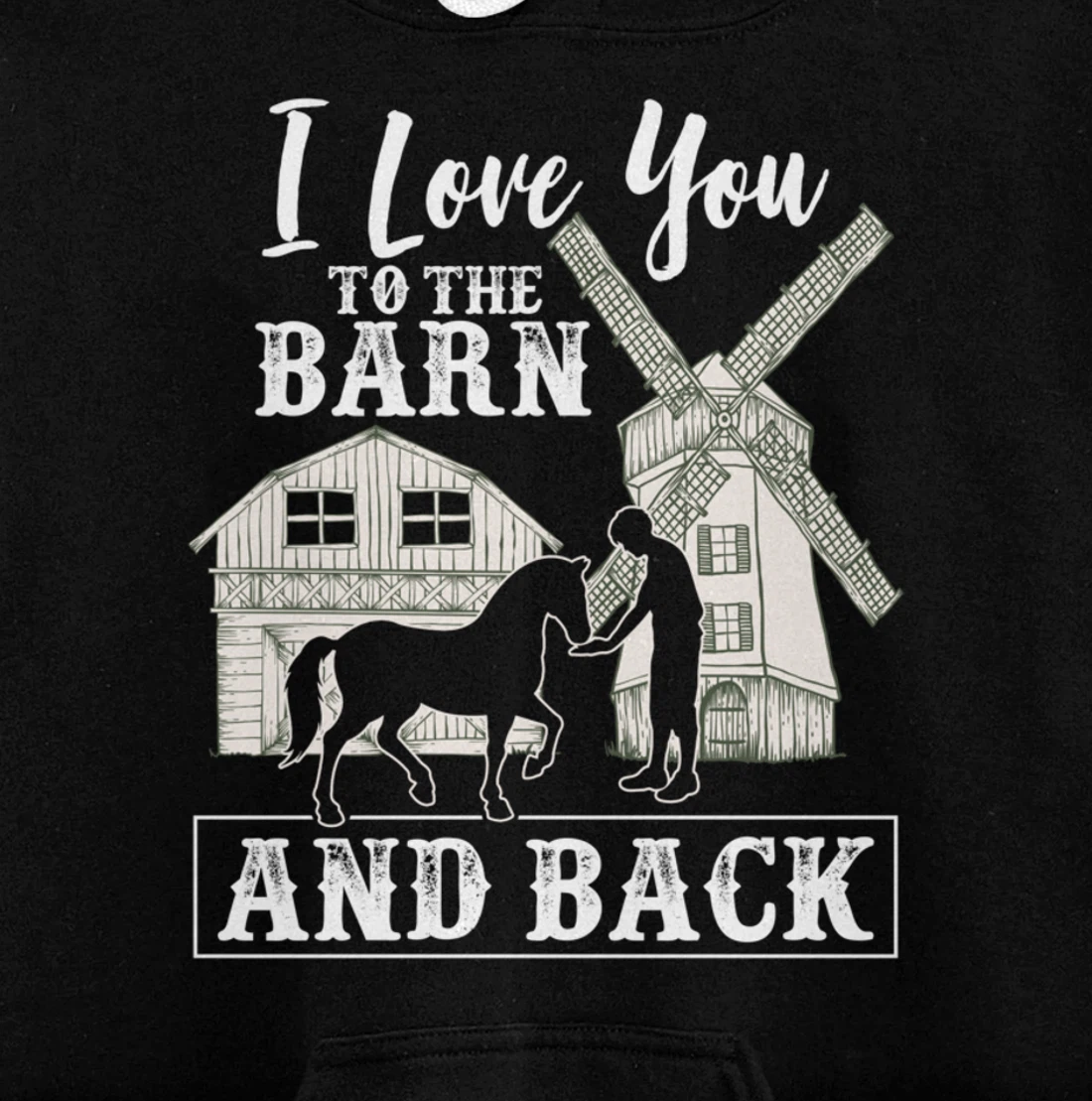 Funny Horse Graphic Women Girls Horseback Riding Horse Lover Pullover Hoodie