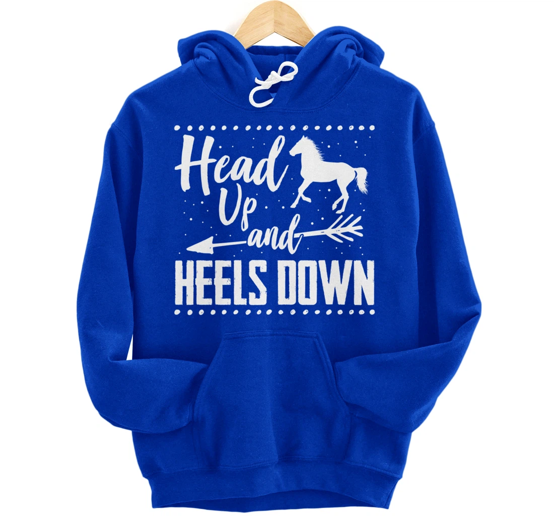 Funny Horse Graphic Women Girls Horseback Riding Horse Lover Pullover Hoodie
