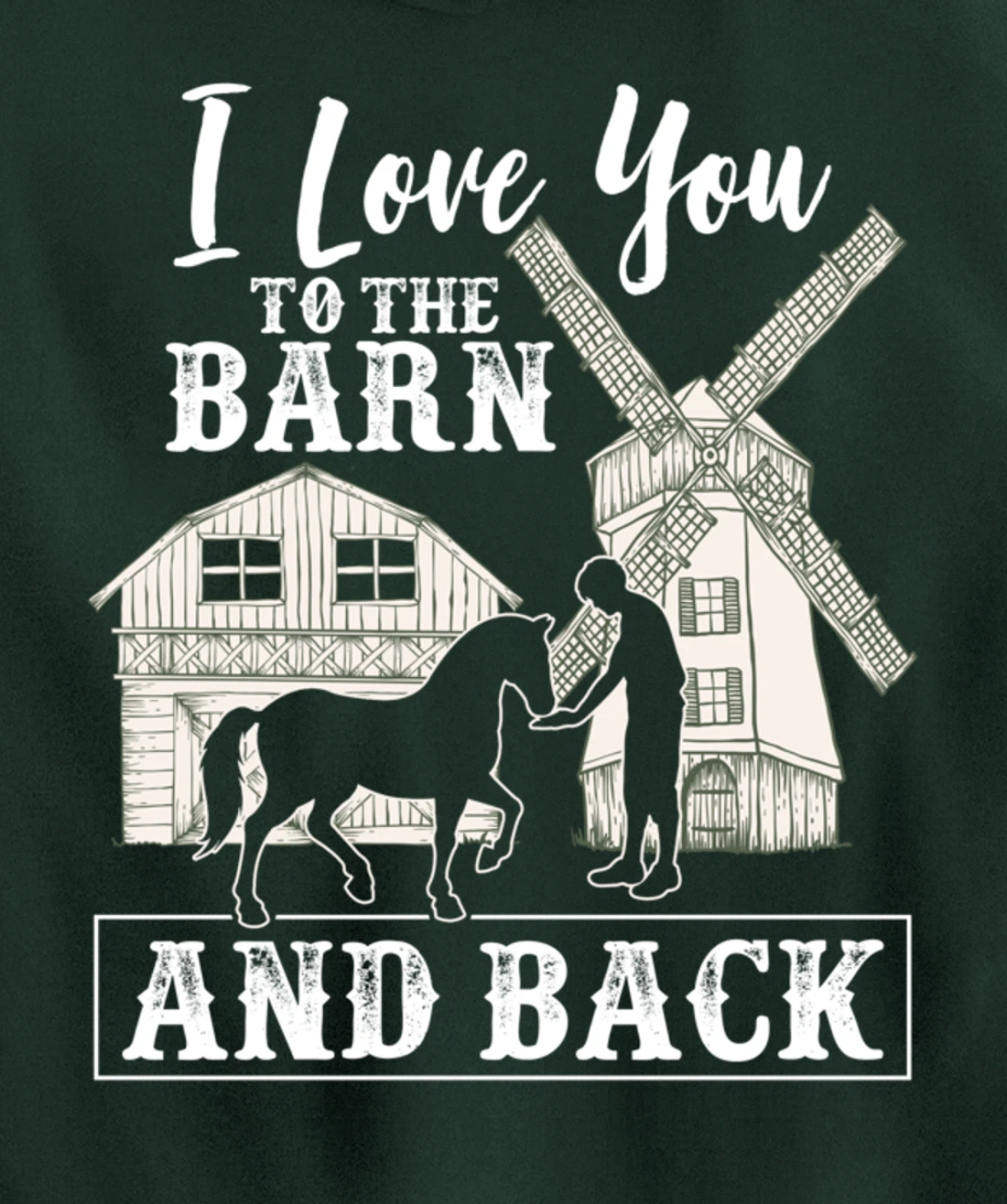 Funny Horse Graphic Women Girls Horseback Riding Horse Lover Pullover Hoodie