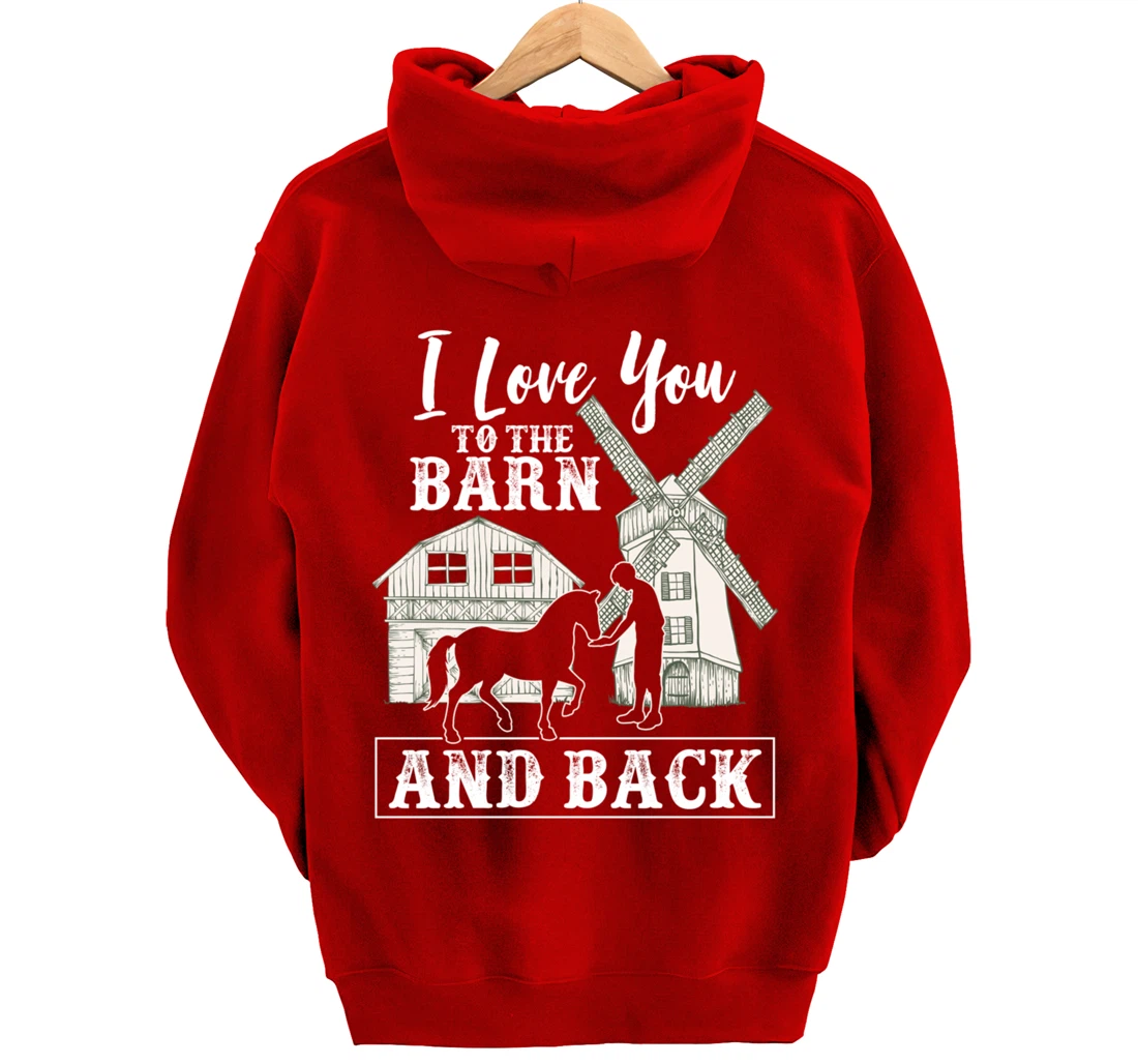 Funny Horse Graphic Women Girls Horseback Riding Horse Lover Pullover Hoodie