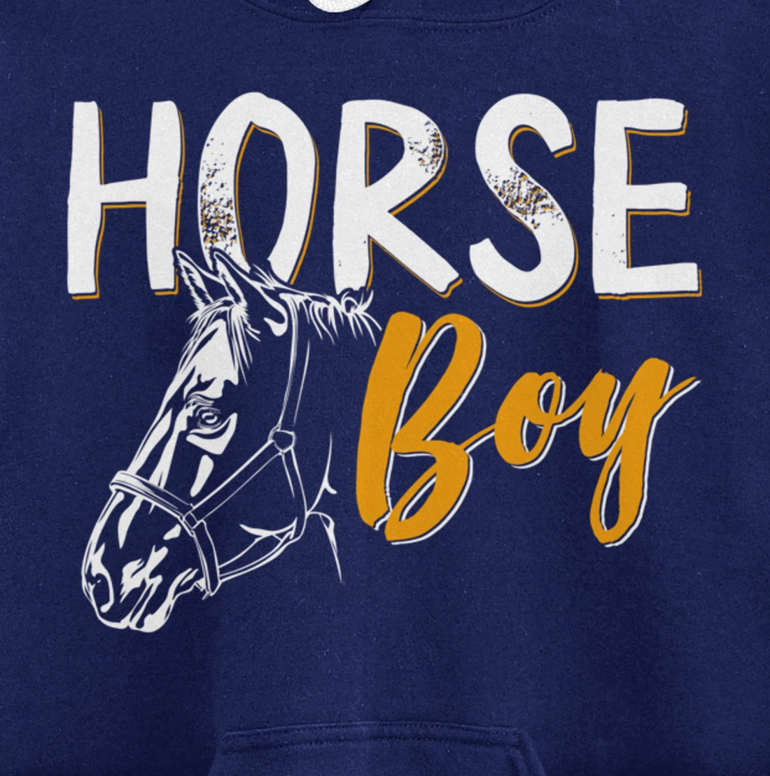 Funny Horse Graphic Men Boys Horseback Riding Horse Lover Pullover Hoodie