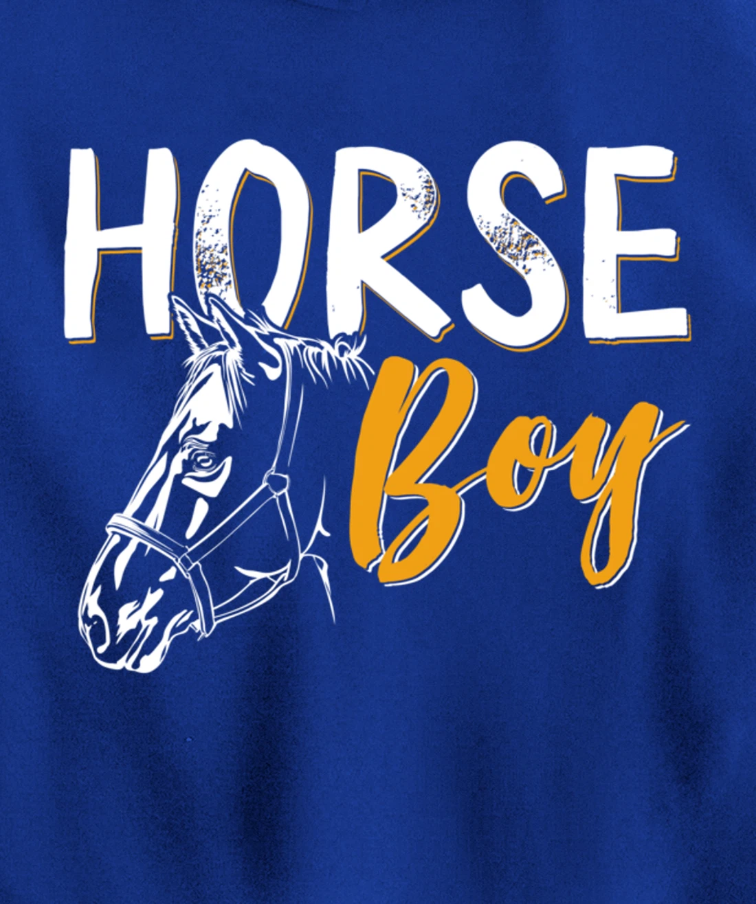 Funny Horse Graphic Men Boys Horseback Riding Horse Lover Pullover Hoodie