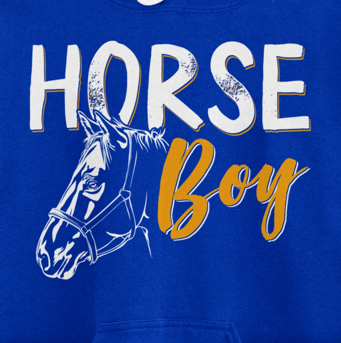 Funny Horse Graphic Men Boys Horseback Riding Horse Lover Pullover Hoodie