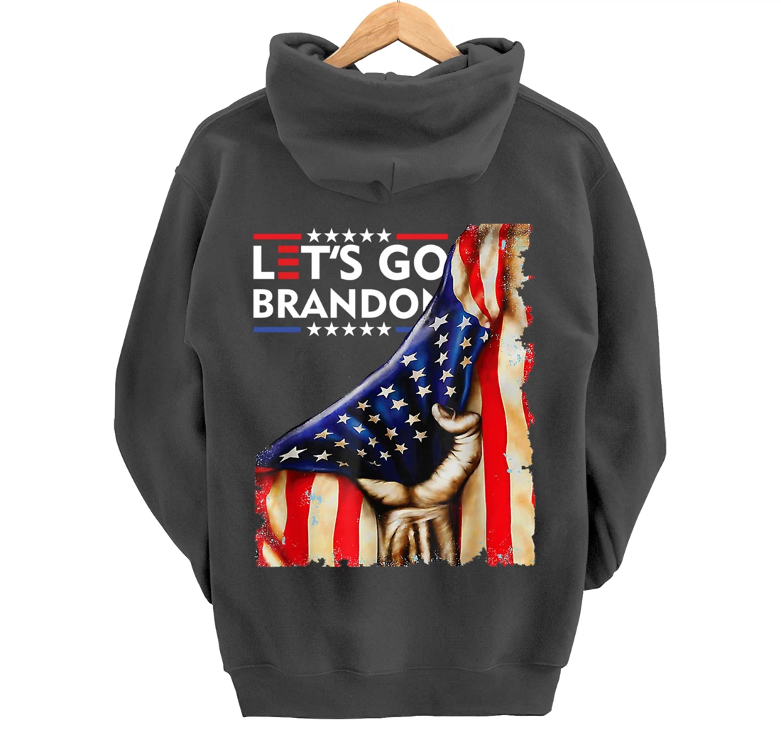 Let's Go Branson Brandon Conservative Anti Liberal Pullover Hoodie