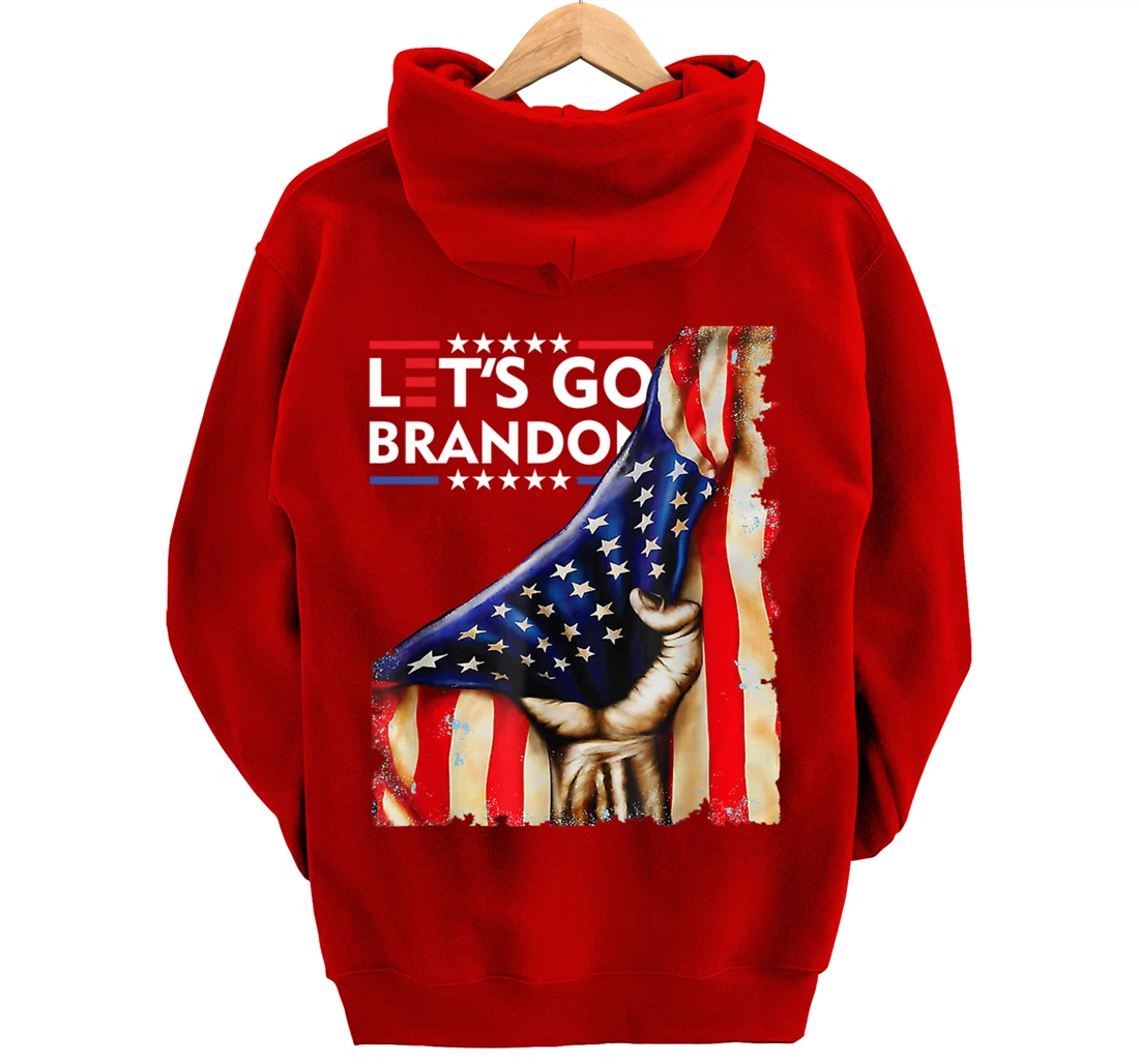 Let's Go Branson Brandon Conservative Anti Liberal Pullover Hoodie