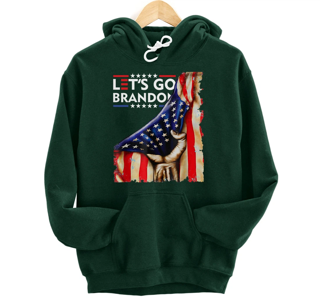 Let's Go Branson Brandon Conservative Anti Liberal Pullover Hoodie