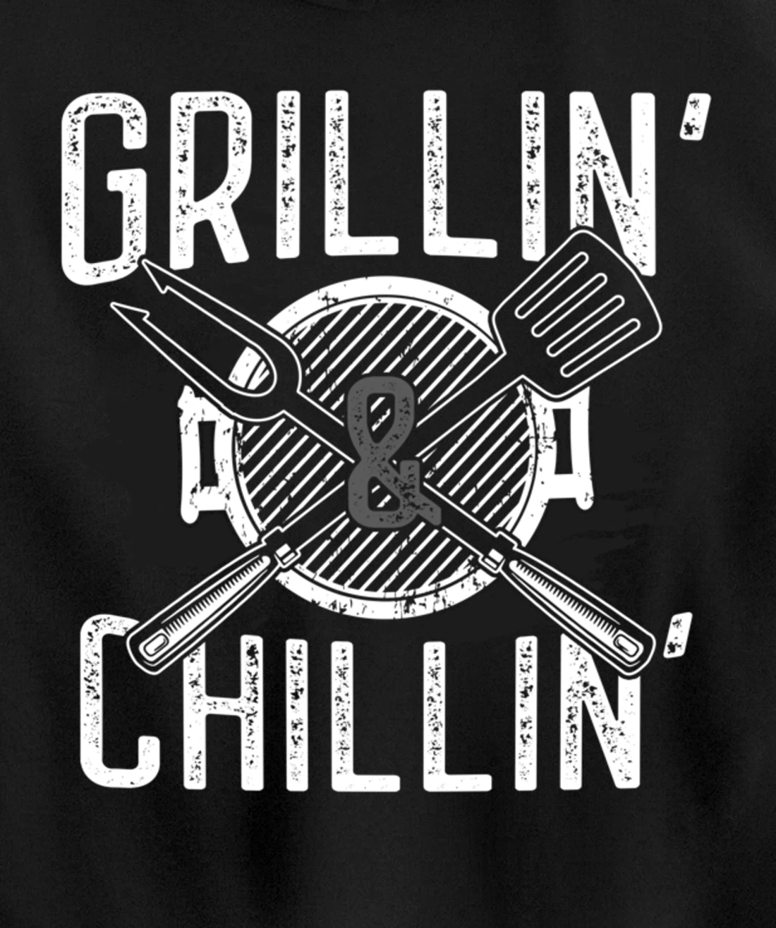 Funny Barbecue Grillin' Graphic Women Men Meat Smoking BBQ Pullover Hoodie