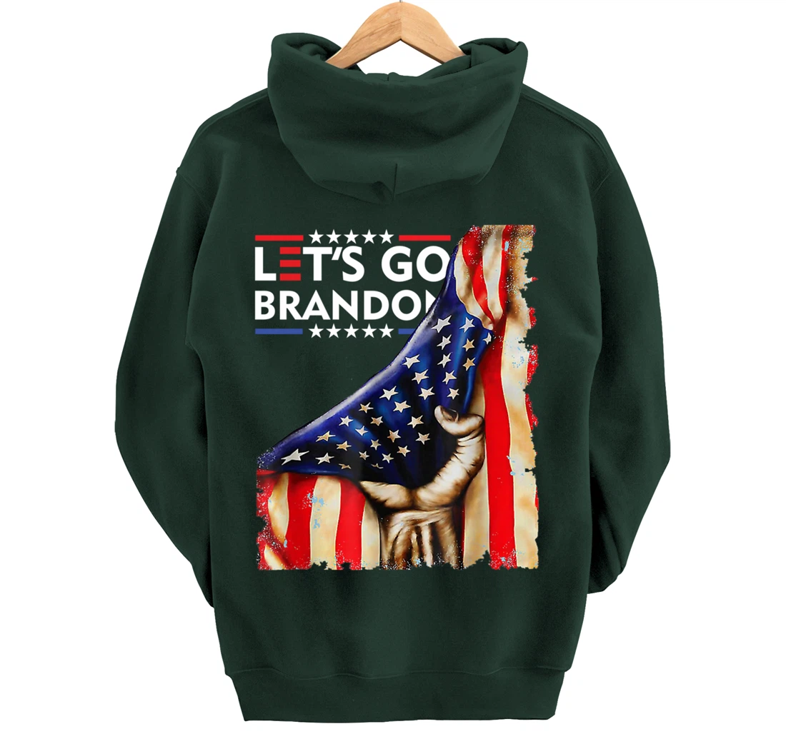 Let's Go Branson Brandon Conservative Anti Liberal Pullover Hoodie