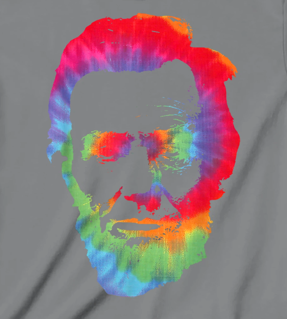 Womens Abe Abraham Lincoln Tie Dye Retro President 4th Of July T-Shirt, Kid T-Shirt and Women T-Shirt