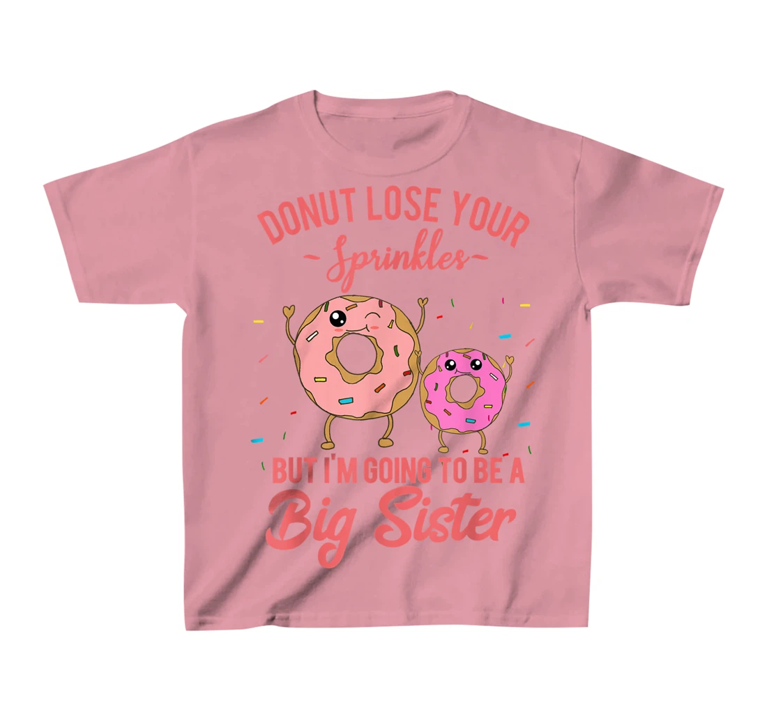 Womens I'm Going to be a Big Sister Pregnancy Baby Announcement T-Shirt, Kid T-Shirt and Women T-Shirt