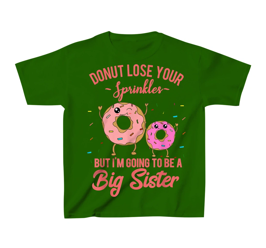 Womens I'm Going to be a Big Sister Pregnancy Baby Announcement T-Shirt, Kid T-Shirt and Women T-Shirt