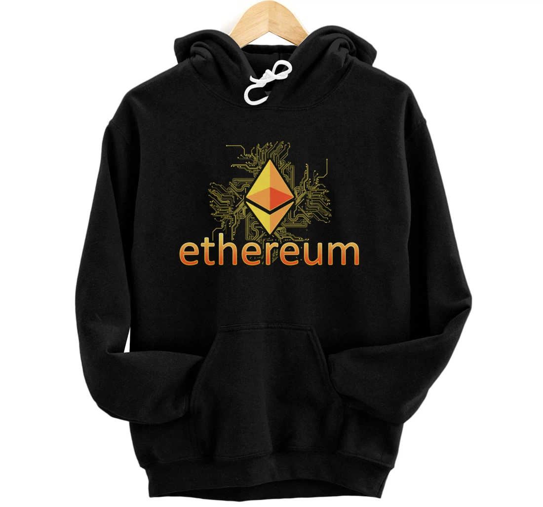 Ethereum Shirt Blockchain Shirt ETH Crypto Shirt Ethereum Pullover Hoodie