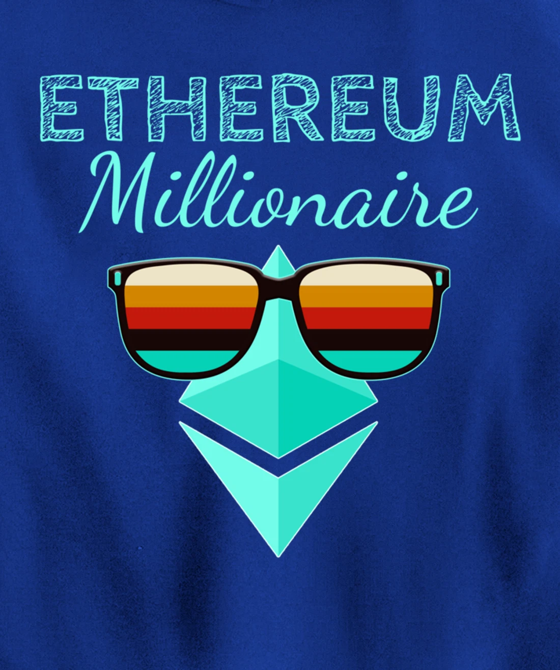 Crypto Millionaire Ethereum Shirt Crypto Shirt ETH Ethereum Pullover Hoodie