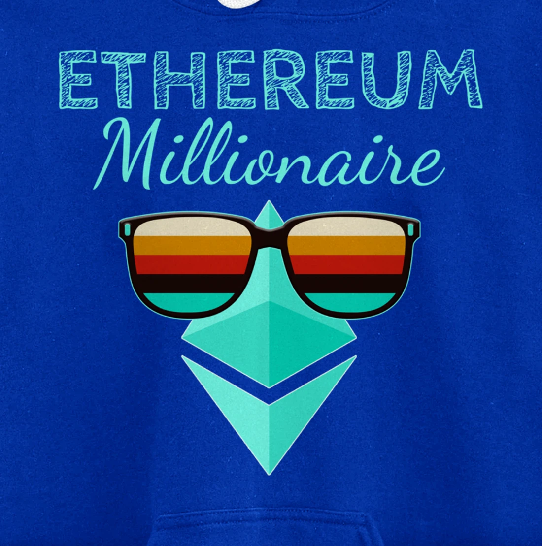 Crypto Millionaire Ethereum Shirt Crypto Shirt ETH Ethereum Pullover Hoodie