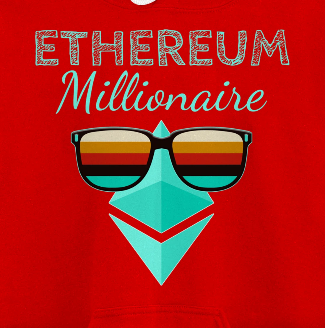 Crypto Millionaire Ethereum Shirt Crypto Shirt ETH Ethereum Pullover Hoodie