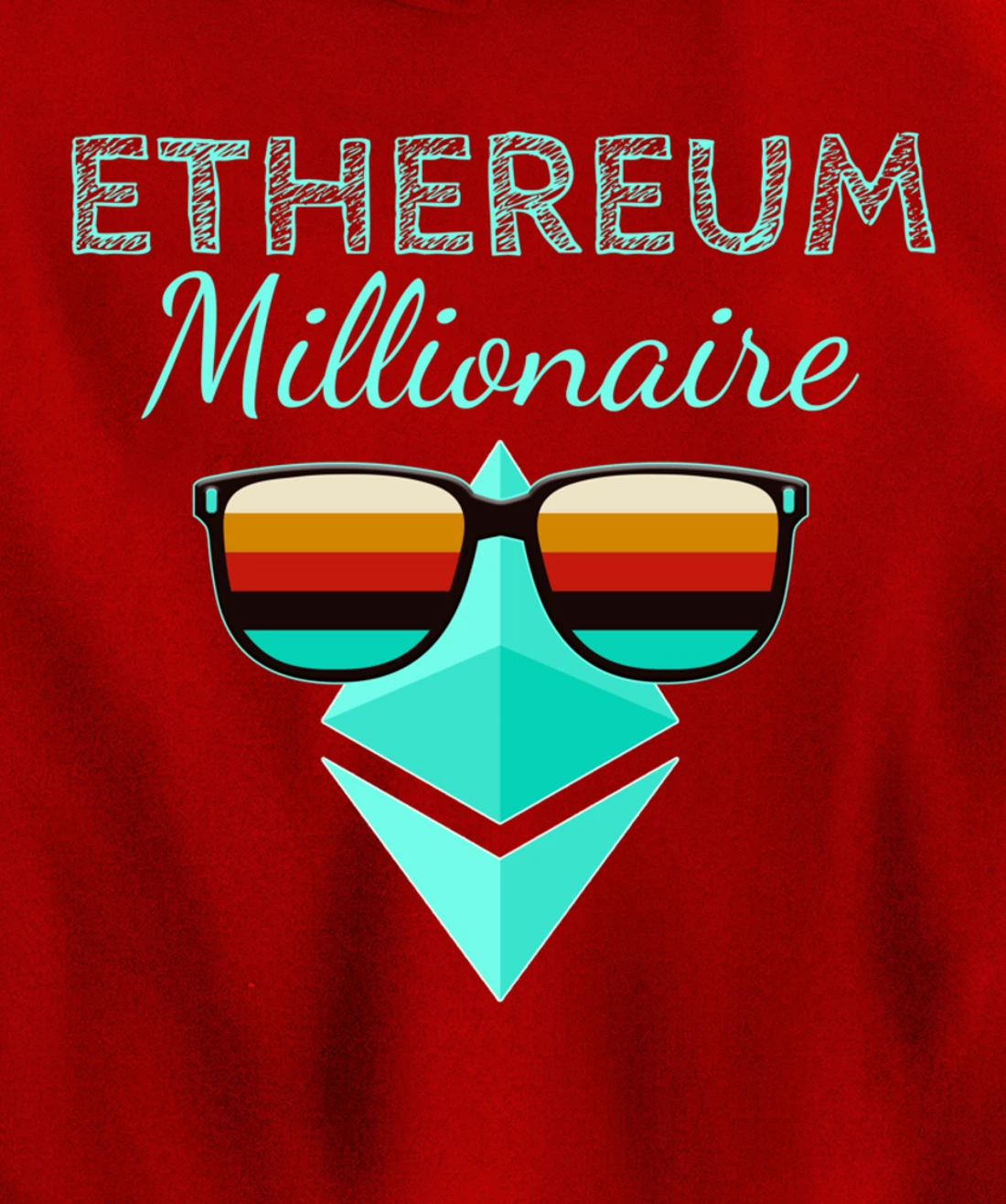 Crypto Millionaire Ethereum Shirt Crypto Shirt ETH Ethereum Pullover Hoodie