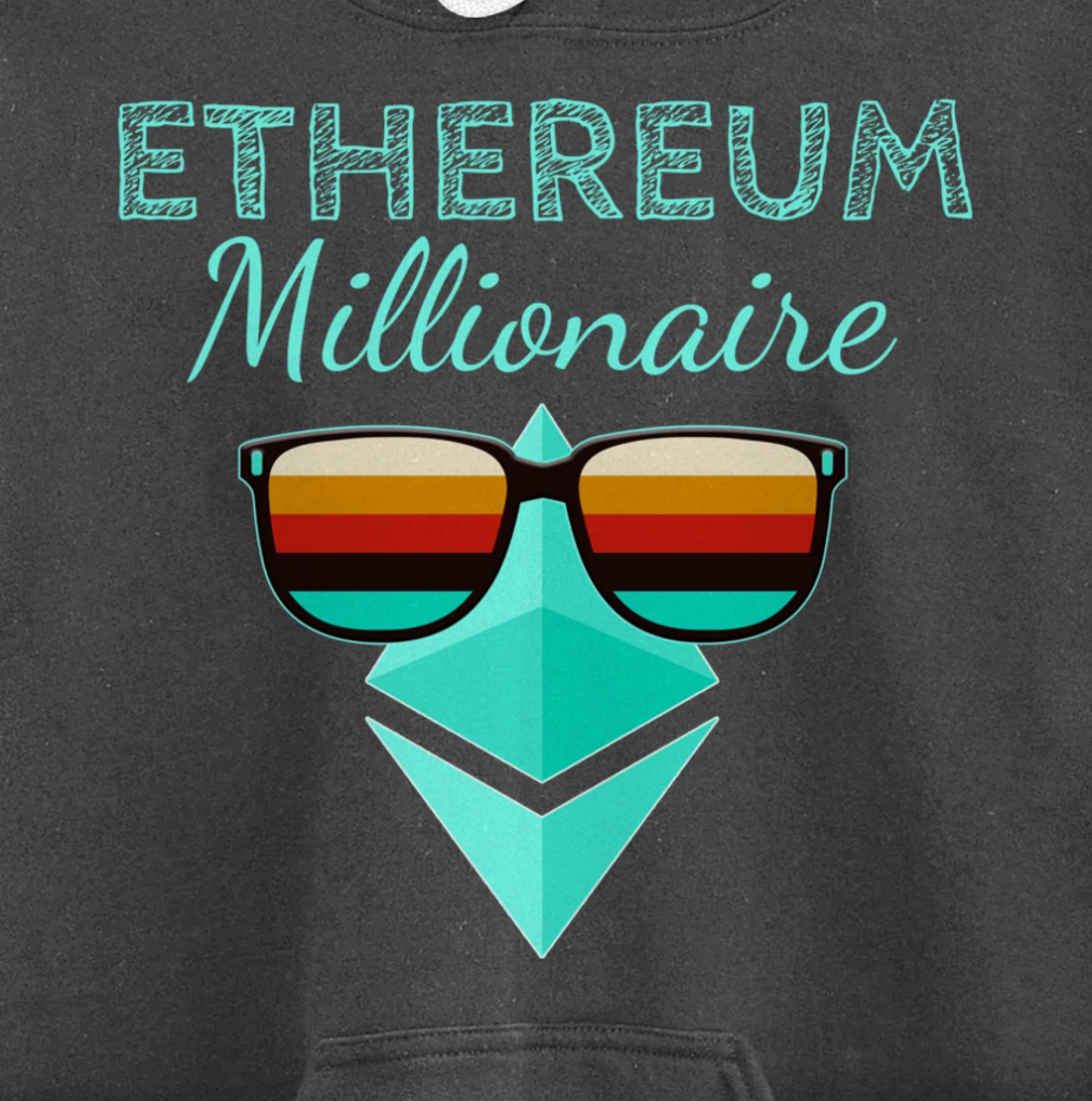 Crypto Millionaire Ethereum Shirt Crypto Shirt ETH Ethereum Pullover Hoodie