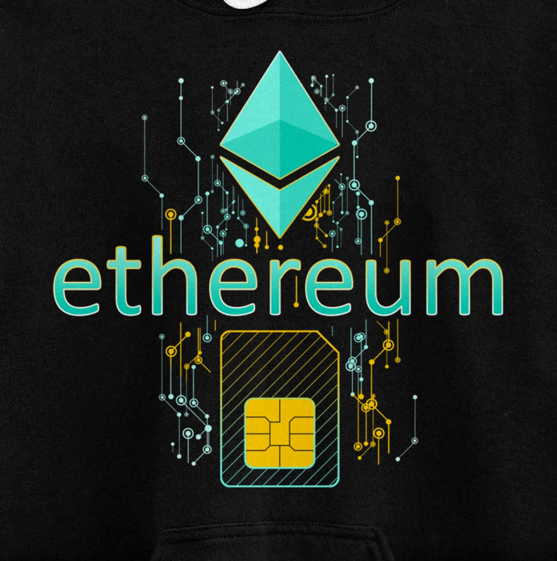 Ethereum Crypto Currency Ethereum Shirt ETH Digital Ethereum Pullover Hoodie