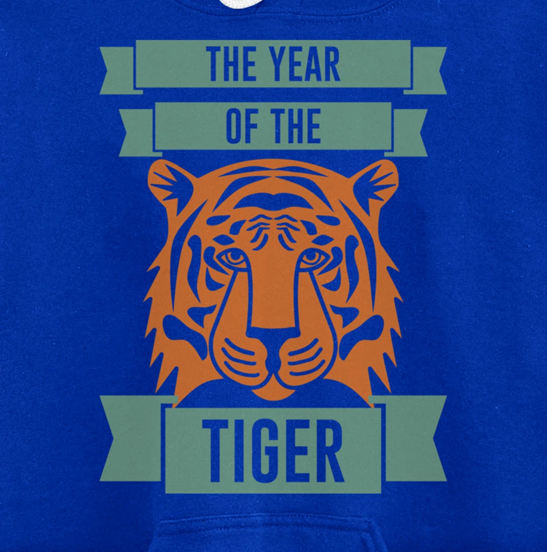 The Year Of The Tiger - Chinese Zodiac & Celebrate New Year Pullover Hoodie
